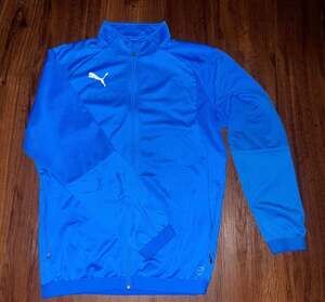 Puma TeamGoal 23 Full Zip Training Jacket Blue Medium